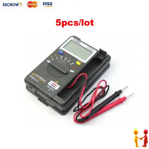 VICTOR VC921 DMM Интегрированный персональный карманный мини цифровой мультиметр