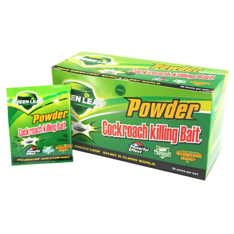 

5 Packs Effective Killing Cockroach Bait Powder Cockroach Repeller Insect Roach Killer Anti Pest Reject Trap Pest Control