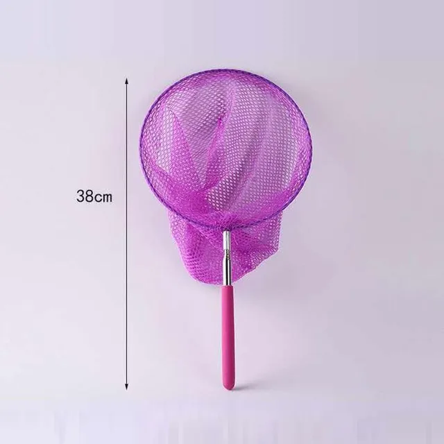 1pc Fishing Net Summer Outdoor Catch Toy Retractable Steel Net Children's Fishing Net Insect Net Butterfly Net 5