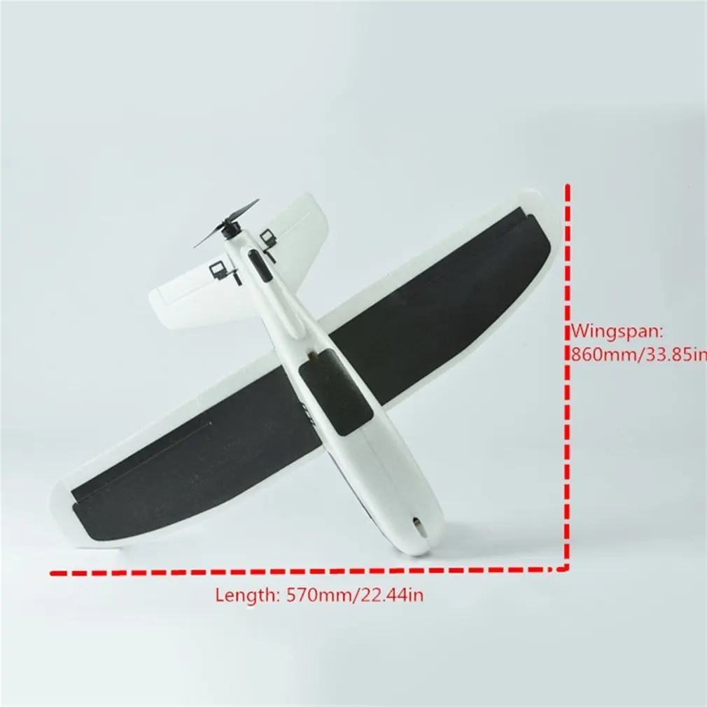 ZOHD Nano Talon 860 мм размах крыльев съемный AIO HD V-Tail EPP RC KIT PNP FPV Самолет с гироскопом Встроенный стабилизатор