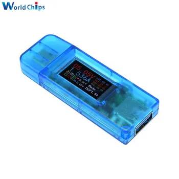 

24 in 1 USB Tester LCD Digital Display Voltmeter Current Detector QC3.0 Phone Quick Charger Indicator with Power-off Protection