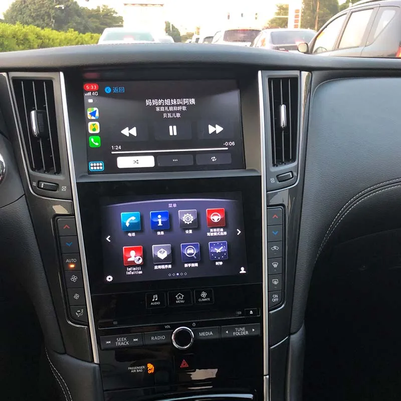 Sinairyu Android авто для infiniti 2015 2019 Q50 Q60 Q50L QX50 видео интерфейс 32 Гб Rom автомобильный