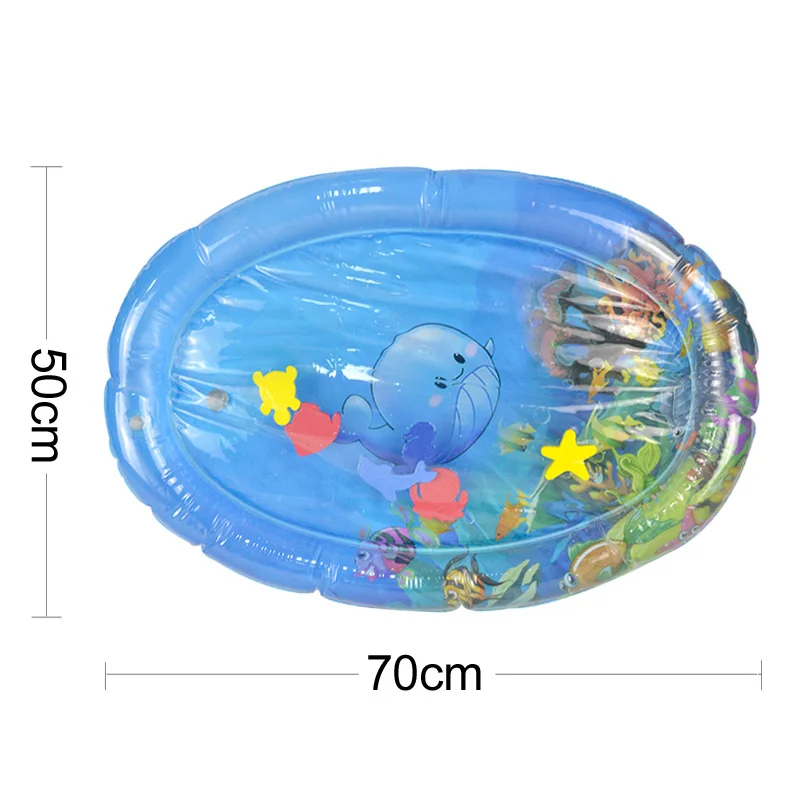 Водный игровой коврик, надувной, 34 дизайна, для малышей, для детей, ПВХ, для малышей, животик, время, для развлечения, игровой центр, детский коврик, водная подушка для малышей - Цвет: 1PCS TYdtj No box