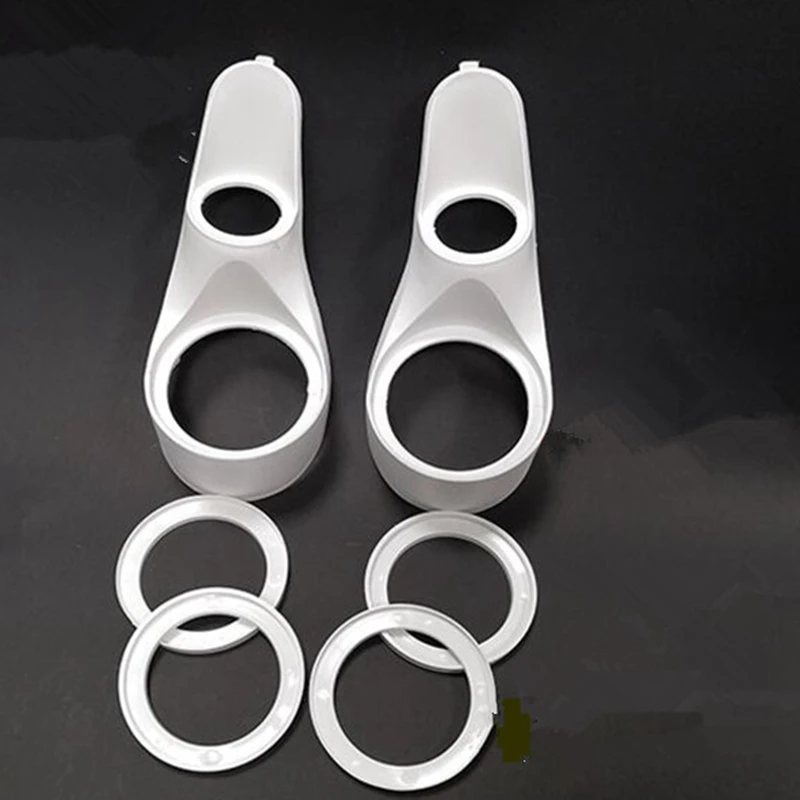 Car Stereo 1 Pair Car Audio Speaker A-Column Tweeter Bracket Gasket 2 Inch & 3.5 Inch 3.8 Speakers Plastic Washer