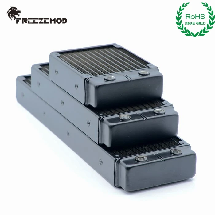 FREEZEMOD компьютерное водяное охлаждение двухслойный теплоотвод толщиной 45 мм