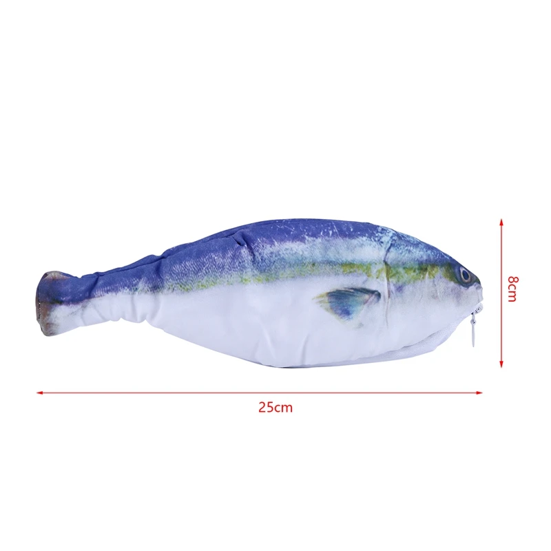 Fish shaped pencil bag pencil case box fish school pen case originality School creative gifts