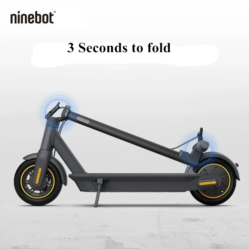 Ninebot MAX G30 умный электрический скутер Ховерборд KickScooter 10 дюймов складной двойной тормоз скейтборд с приложением велосипед
