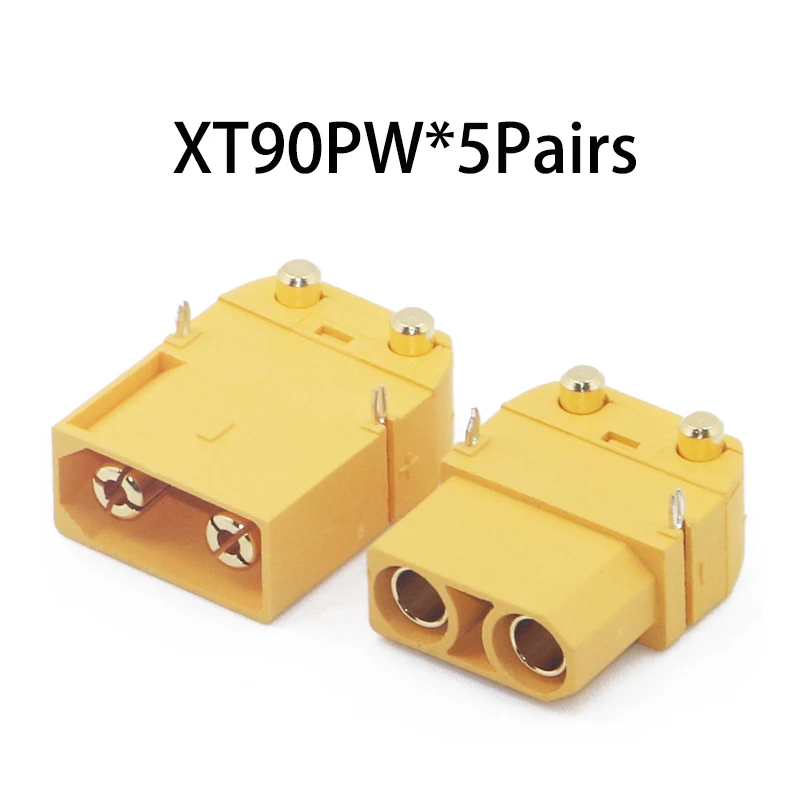 Коннектор AMASS 10 шт. XT60 XT-60 XT 60 XT90 XT60H XT60L XT60U XT60PW XT30U XT90S T Дин EC3 EC5 AS150 XT150 XT30PW XT90PW для Lipo Батарея - Цвет: XT90PW