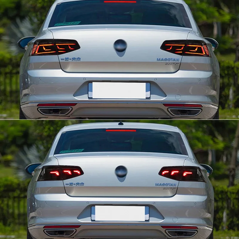 Car Led Tail Light Volkswagen Vw Passat B8 2017 2018 2019 Rear Running Light Brake Reverse Lamp Turn Signal Taillight - Tail Light Assembly - AliExpress