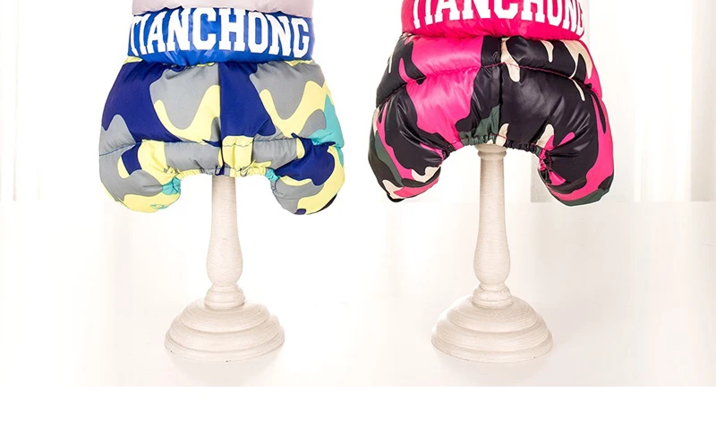 Зимние Домашние животные куртки для собак теплая одежда для маленькие собачки Чихуахуа Мопс комбинезоны щенка французского бульдога камуфляж Костюмы