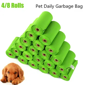 

60/120 PCS Poop Bags for Dogs Biodegradable Waste Pet Dog & Cat Poop Bag