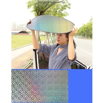 

2 Pcs Car Side Window Sun Shade Cover Block Static Cling Visor Sunscreen