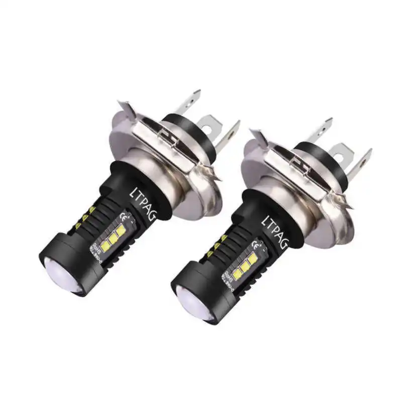 H4 9003 60W 1800LM 6000K COB Светодиодный фонарь для фар лампы дальнего и ближнего света