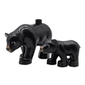 Two black bears