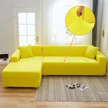 

Velvet Sofa Covers for Living Room Solid Sectional Sofa Cover Elastic Couch Cover Home Decor Fundas Sofa Slipover Top Quality