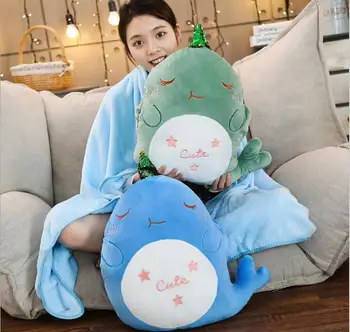 

Cartoon Sumikko Gurashi Sea Animal Series Stuffed Toys Cushion Plush Soft Hand Warmer Blanket Birthday Christmas Gift Toy #2179
