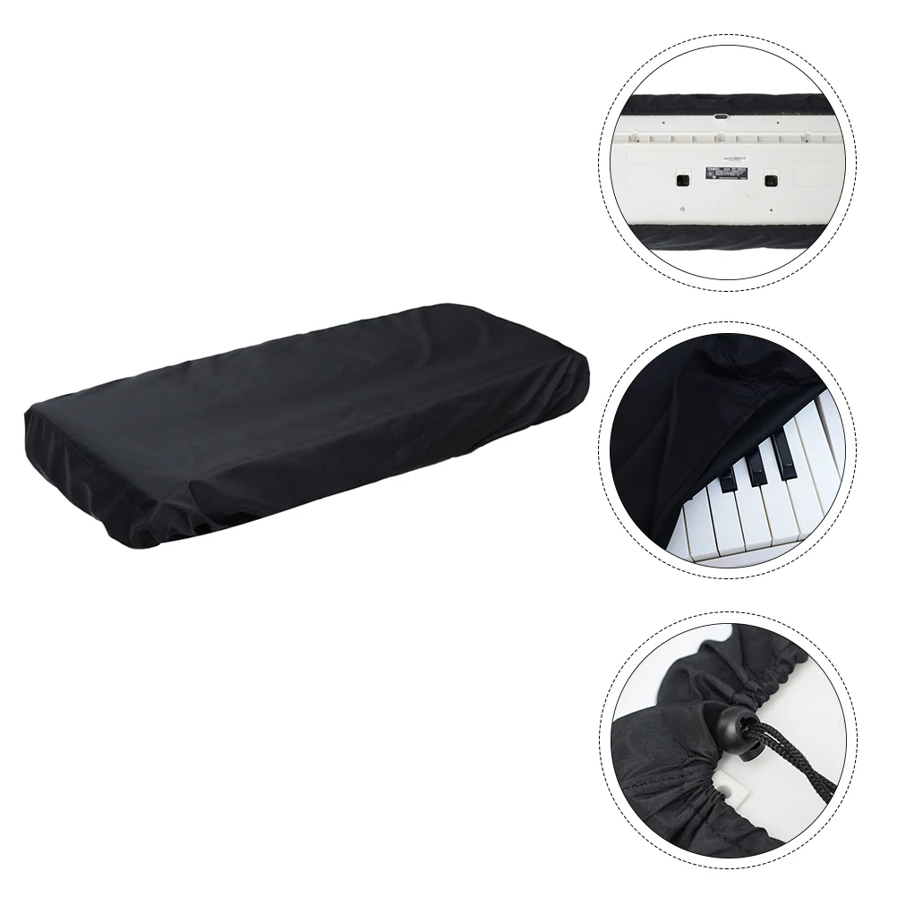 Digital Piano Protective Keyboard Cover Portable Piano Dust Cover for