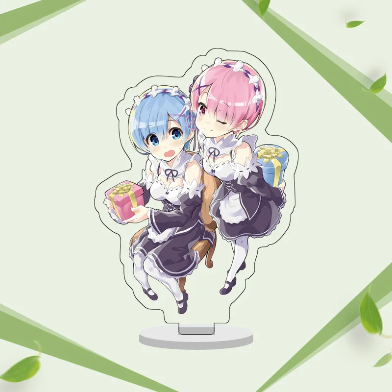 Re: Zero kara hajimeru isekai seikatsu Дисплей Стенд пластина аниме пусковая жизнь в другом мире Rem