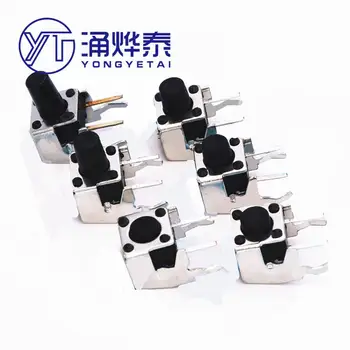 

Tactile switch Horizontal with stand 6*6 series Height 4.3/5/5.5/6/6.5/7MM Side press