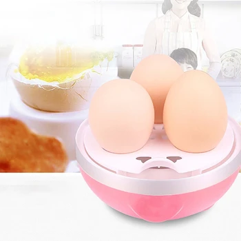 

Electric Hard Boiled Egg Cooker Portable Rapid 3Pcs Egg Steamer Boiler Home Kitchen Cooking Tool