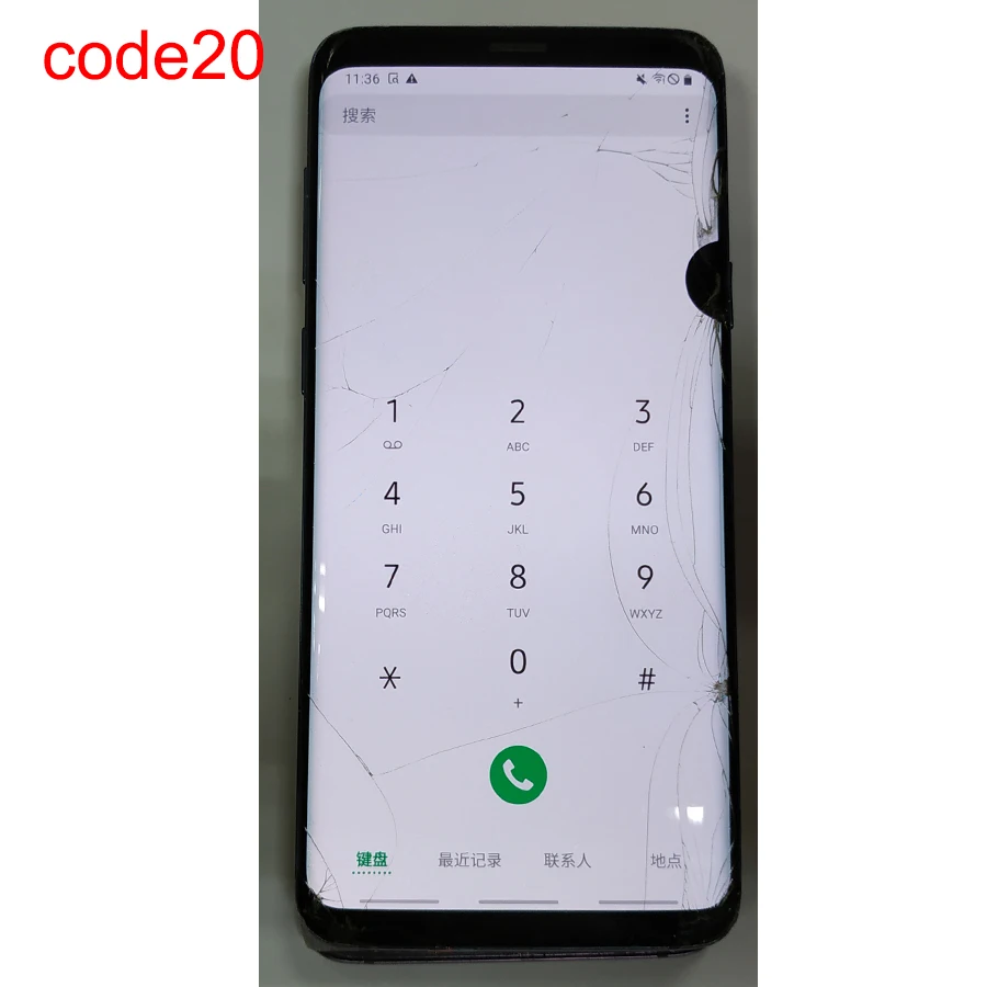 JPFix для samsung Galaxy S9 Plus G965 lcd& кодирующий преобразователь сенсорного экрана в сборе Стекло сломанная практика использования с рамкой S9