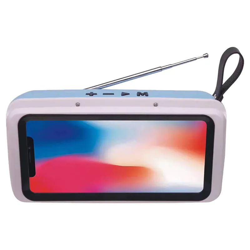 Мини Портативный Ретро ТВ Дизайн Bluetooth динамик музыка мобильный телефон