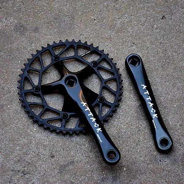 Fixie шатуны для велосипеда, односкоростная велосипедная цепь 700C, Звездочка для шоссейного велосипеда, шатуны с ЧПУ 49T BCD130