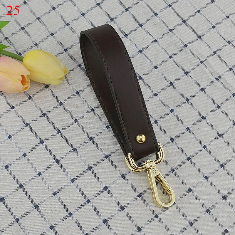 25 DIY Женская обувь для девочек PU змеиная кожаная сумка на плечо части ремни для сумок ручки аксессуары двойные пряжки ремни - Цвет: 25