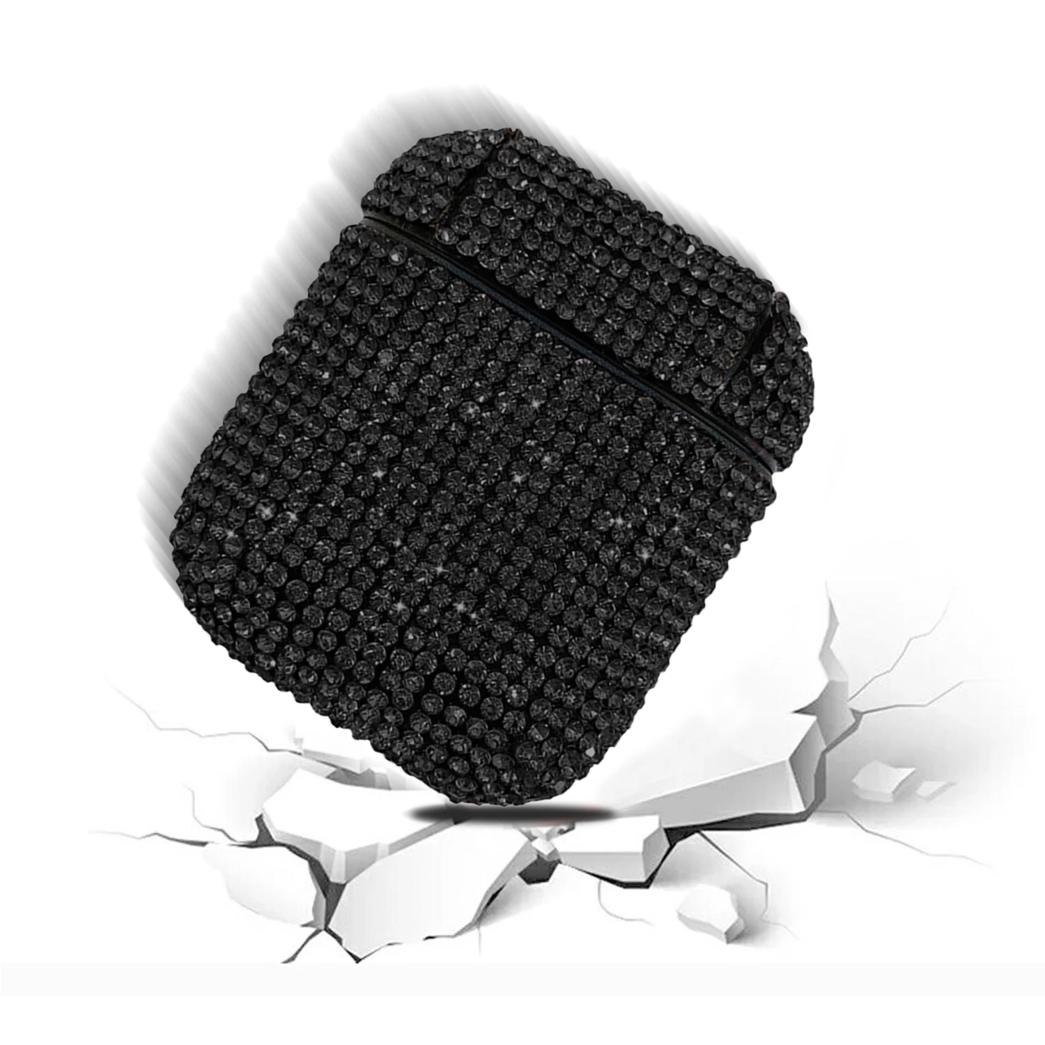 Vococal чехол для наушников Apple AirPods Air Pods 1 2 Bling Rhinestone зарядная Защитная крышка TWS беспроводные гаджеты Bluetooth