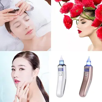 

LCD Display Electric Blackhead Remover Pore Deep Cleansing Blackhead Remover Vacuum Suction Dermabrasion Face Cleaner Skin Tool