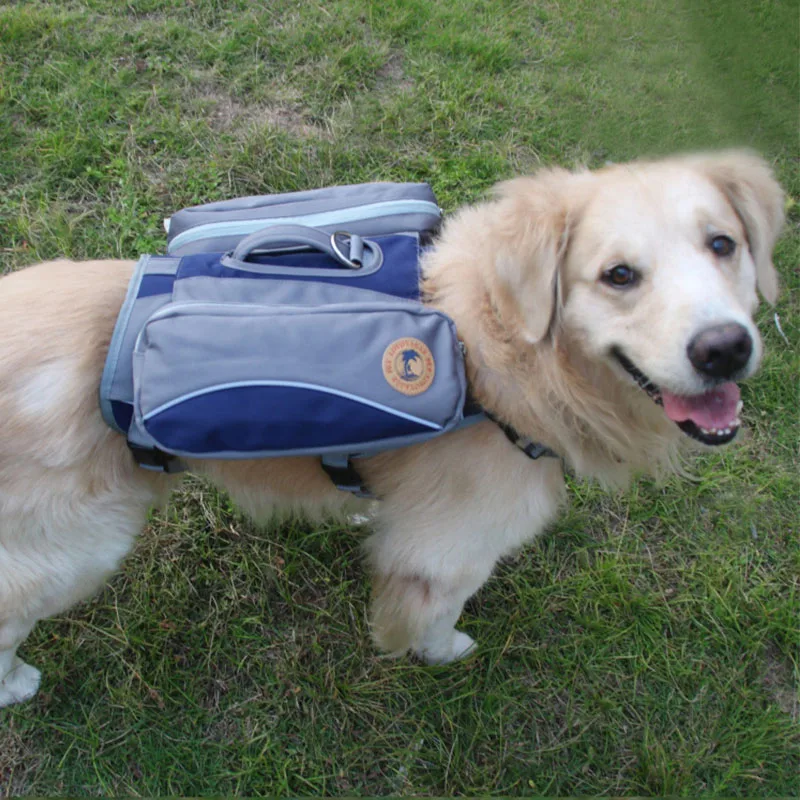 Сумка-седло для собак, сумка для путешествий, походный рюкзак, сумка-Седло для маленьких средних и больших разгрузка для собак