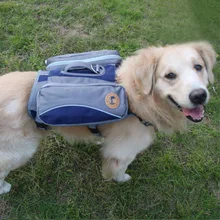 Сумка-седло для собак, сумка для путешествий, походный рюкзак, сумка-Седло для маленьких средних и больших разгрузка для собак