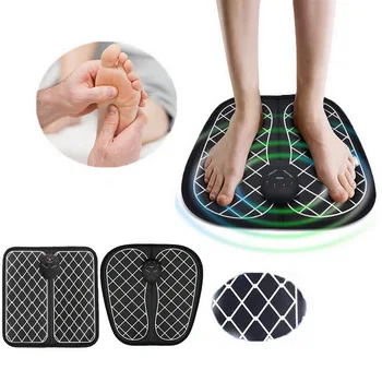 

EMS Electric Foot Massager Cushion Feet Muscle Stimulator Foot Massage Mat Improve Blood Circulation Relieve Pain Health Care
