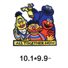 Мультфильм вышитые патчи DIY одежда аппликация