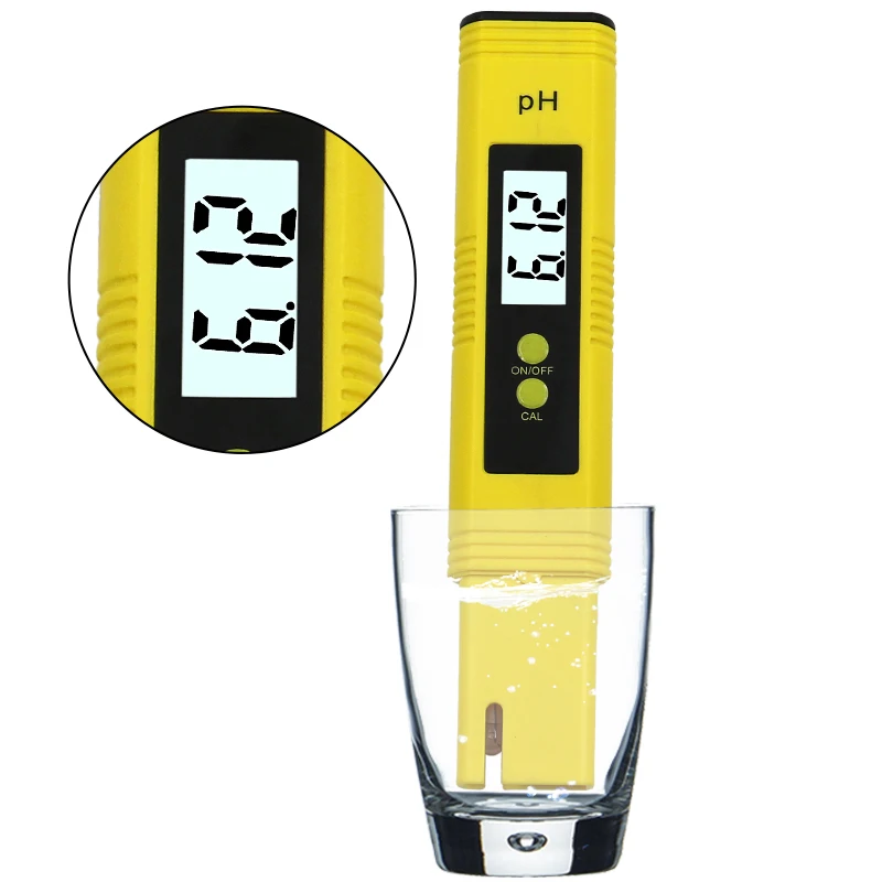 

Pen-Type pH Meter ATC Function Auto Calibration and Backlight LCD Acidity Tester Portable Water Quality Analysis Device