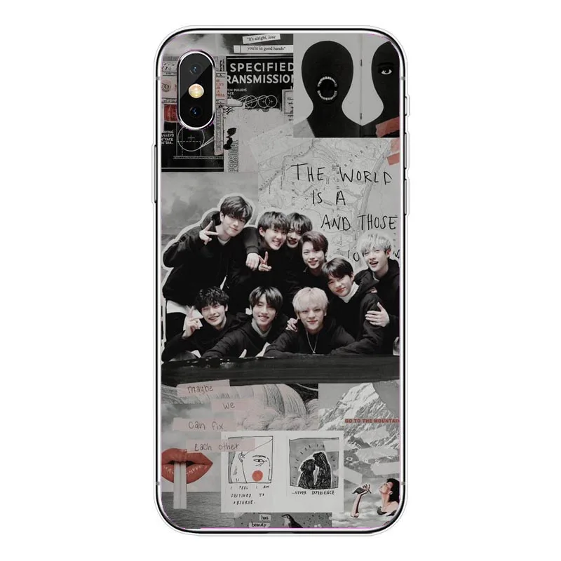 Stray Kids Customer высококачественный чехол для телефона iPhone 11Pro Max XR XS Max 7 8 Plus Мягкий силиконовый чехол - Цвет: TPU