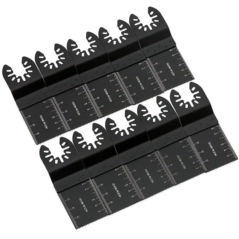 10PCS Wood Cutting Saw Blade Oscillating Kit Multi Tool for Dremel Fein Multimaster Makita Bosch Mix Multitool Blades Set(10pcs
