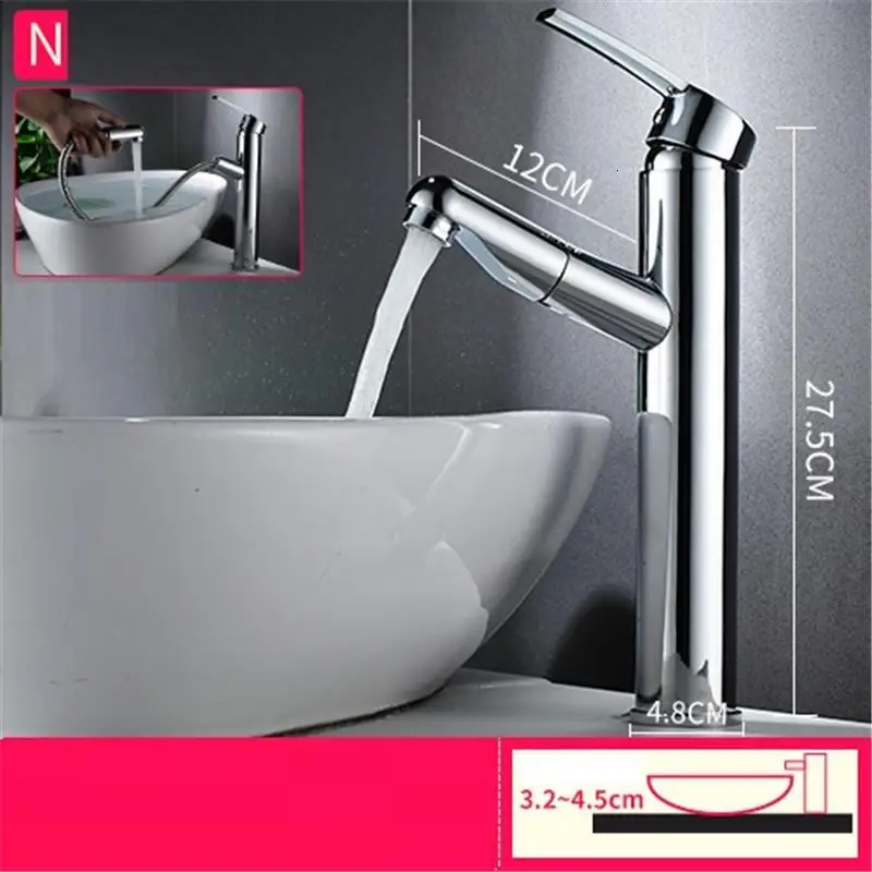 Tap Kran Rubinetto Bagno Waterfall Preta Basin Cuba Robinet Salle De Bain Grifo Lavabo Banheiro Torneira Bathroom Sink Faucet