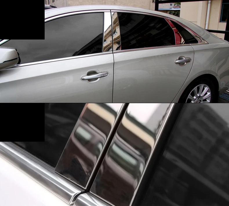 Нержавеющая сталь окна автомобиля планки для cadillac xts 2013