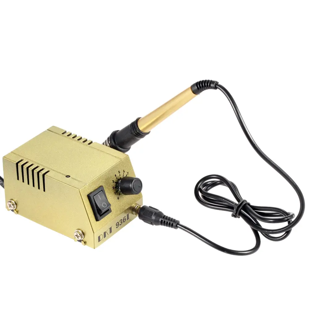 

Mini Electric Soldering Station Power Adjustable Solder Station Solder Iron Welding Equipment for SMD SMT DIP