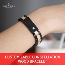 Новые женские ювелирные изделия на заказ браслеты синие Бусины дерево персональный знак созвездия Знак зодиака подарок на день рождения для девочки подарок