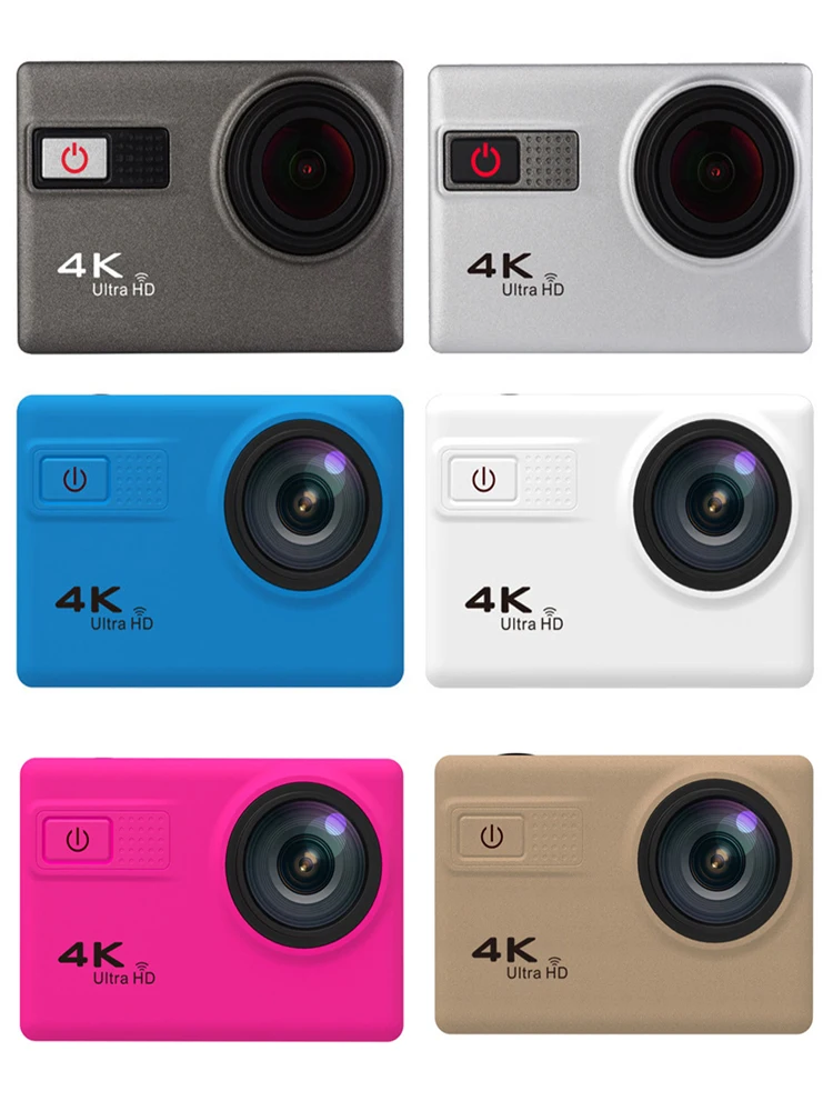 Новая Экшн-камера Ultra HD F68 F68R 4K 24FPS Novatek 96660 для SONY IMX078 дистанционный объектив Wifi Водонепроницаемая 30m Экстремальная Спортивная камера