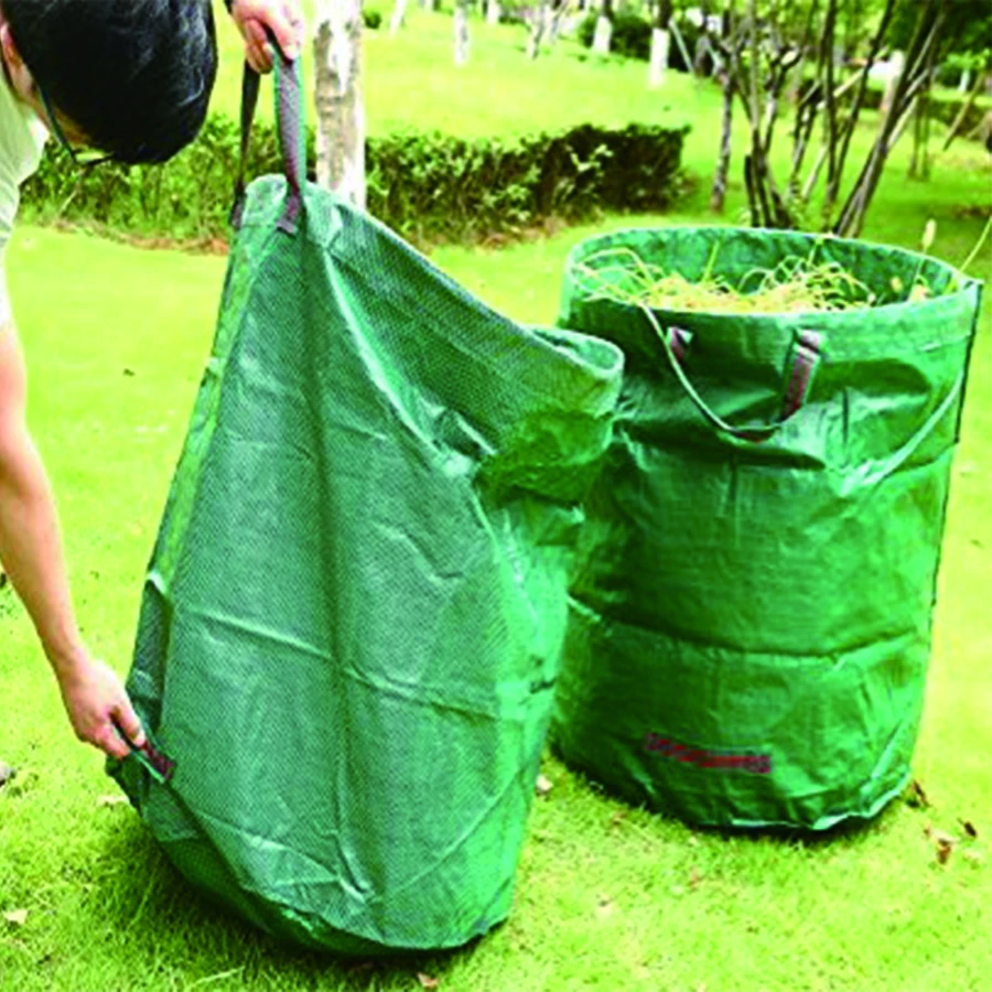 Bolsa de Compost de Jardin de cocina de residuos 272L, pergolas plantador de tela de PP ecológico portaltil de 67*76 см