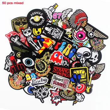 jeans stickers patches