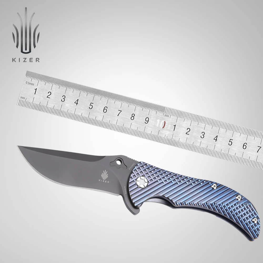 Тактический нож Kizer, складной карманный нож, высококачественные стальные инструменты для кемпинга