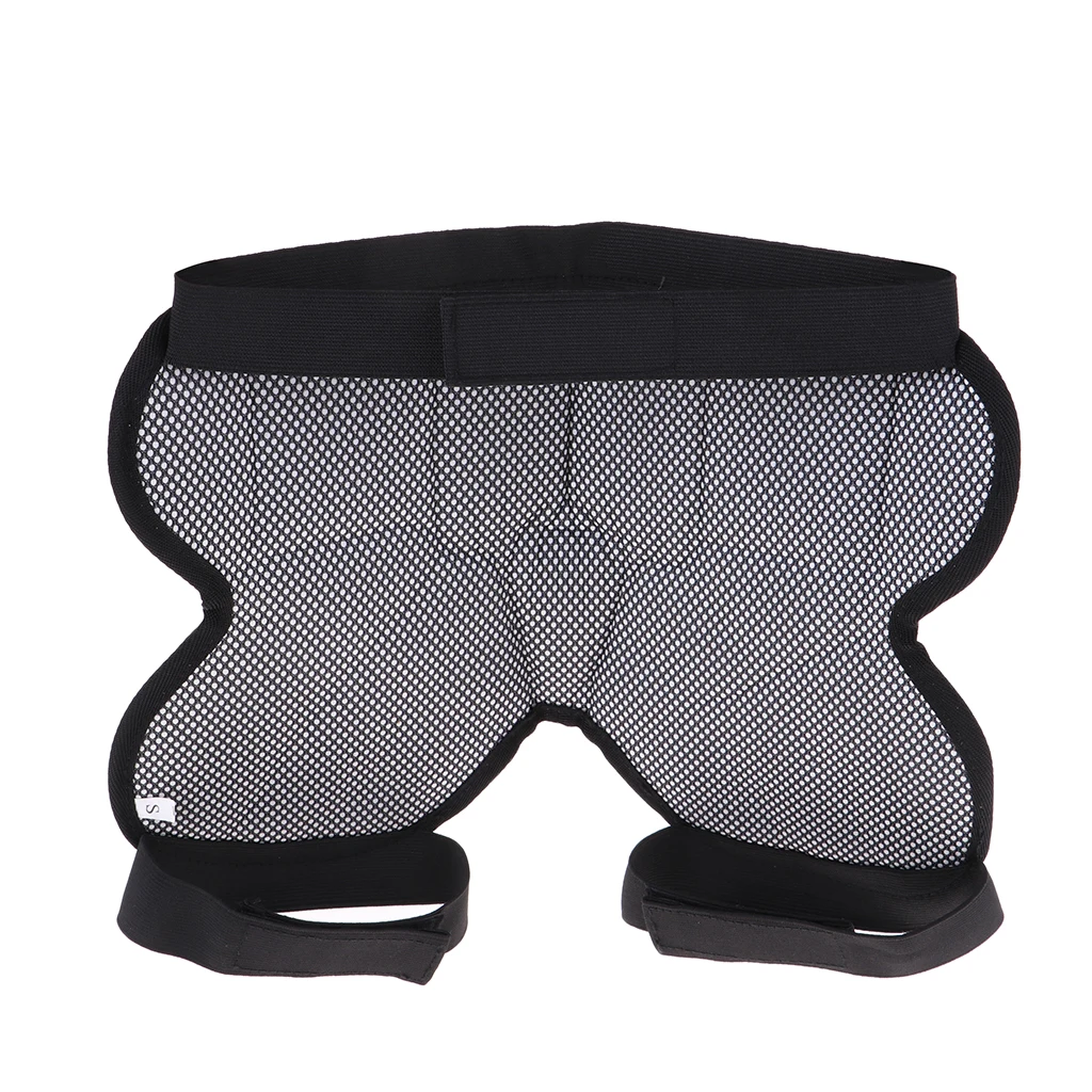 Kids EVA Paded Short Pants 3D Protection Hip Butt Protective Gear Adjustable Strap Waist Guard Impact Pad for Ski Ice Skating 