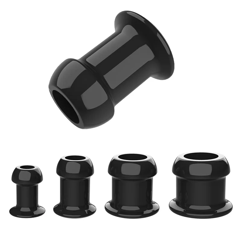 Factory Hollow Anal Plug with Stopper Expander Tunnel Butt Plug Anus Dilation Enema Anal Sex Toys For Women Men Adults 18 anal plug dilator