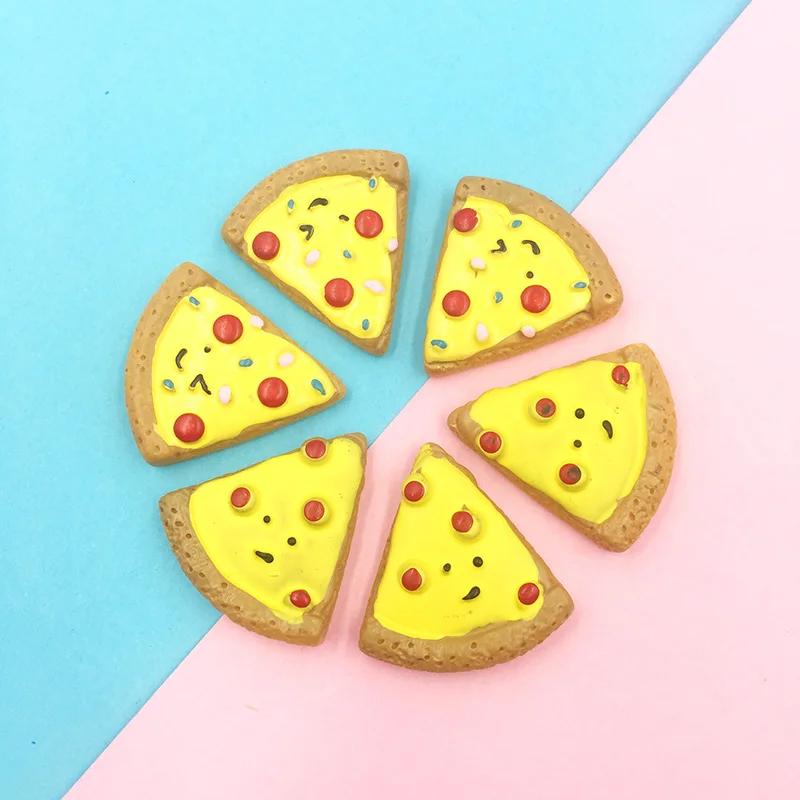 10 шт Мини Play Foods Смола Pazza сладкие конфеты кабошон с плоской задней поверхностью
