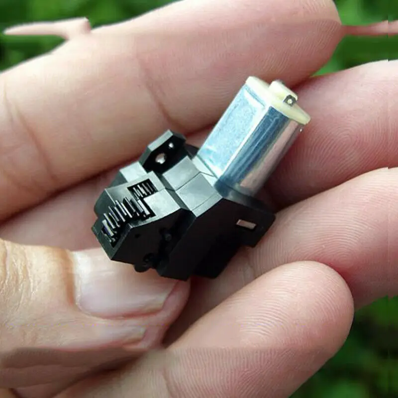 DC 3V-3.7V 300RPM Large Torque Mini Turbo Worm Gear Motor Micro Coreless Motor