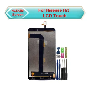 

For Hisense Hi3 LCD Display With Touch Screen Digitizer Assembly Replacement With Tools+3M Sticker
